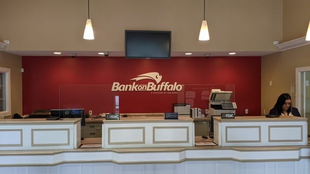 Bank on Buffalo Lobby Signage (1)